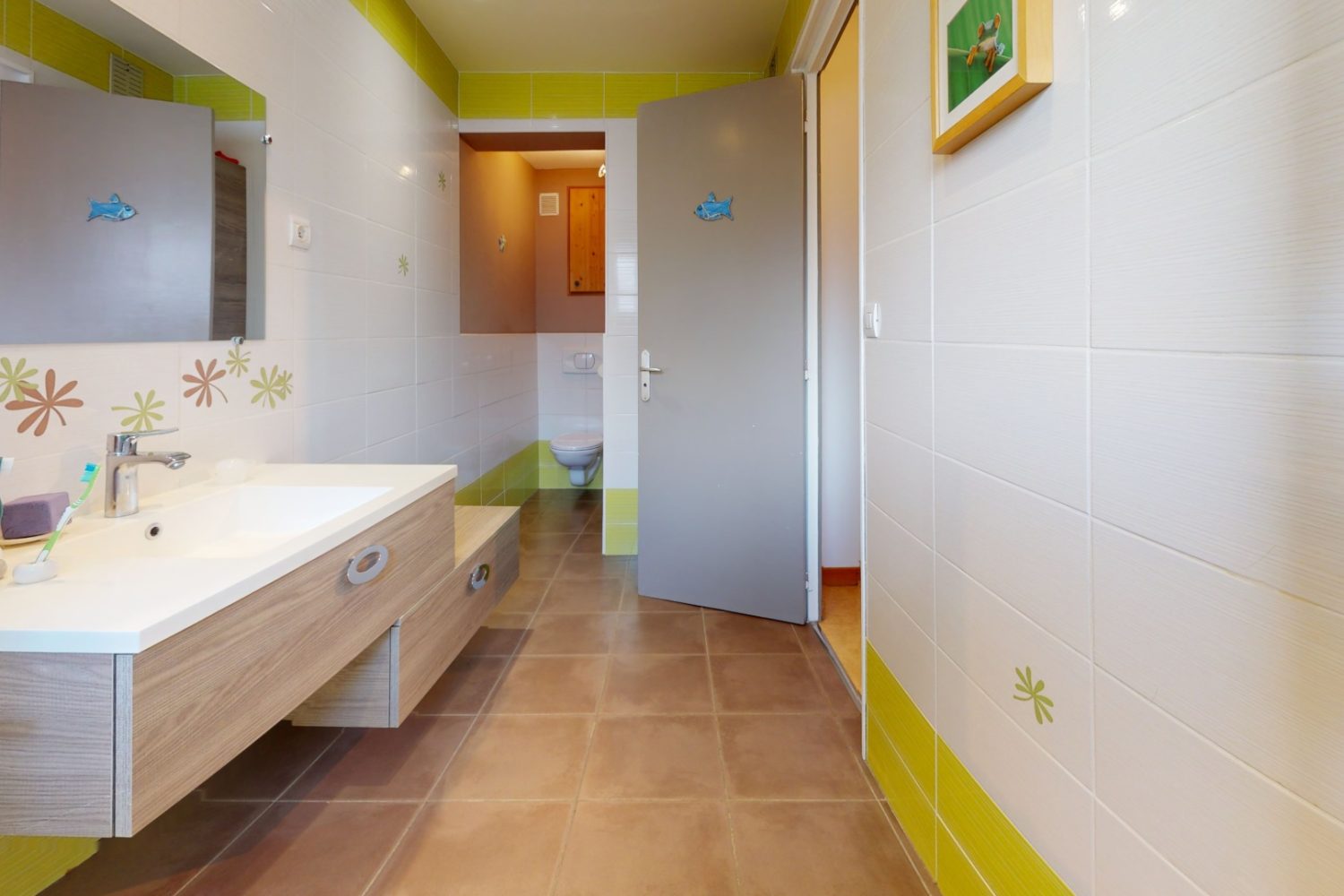 Duplex T5 4 chambres cave garage jardin