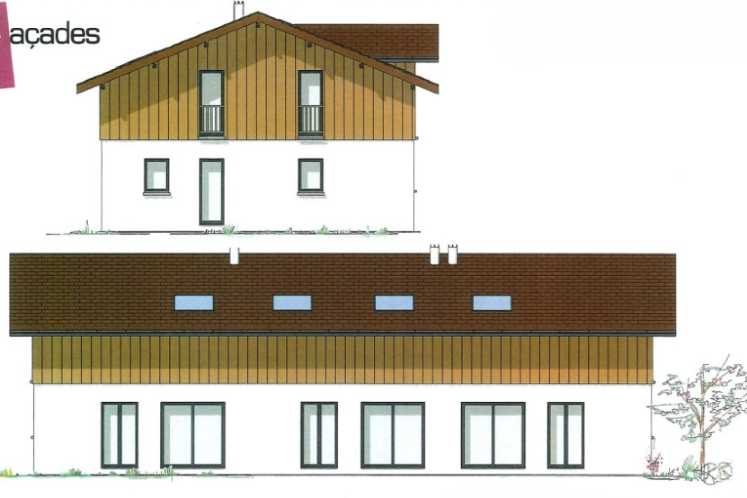 Grange à rénover à vendre à Saint-Eustache avec vue dégagée sur les montagnes