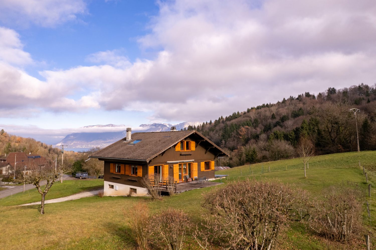 L'Agence Immo- Chalet Entredozon_St Jorioz- vue lac - terrain surface atelier (12)