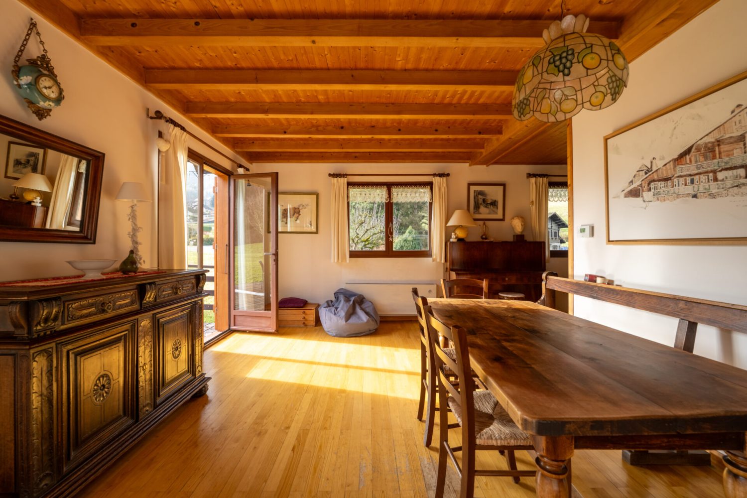 L'Agence Immo- Chalet Entredozon_St Jorioz- vue lac - terrain surface atelier (4)