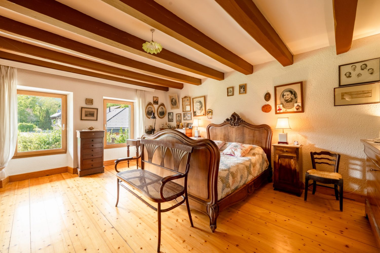 L'Agence Immo- Ferme Chemin des fontaines- Lathuile-terrain constructible garage combles potentiel (9)