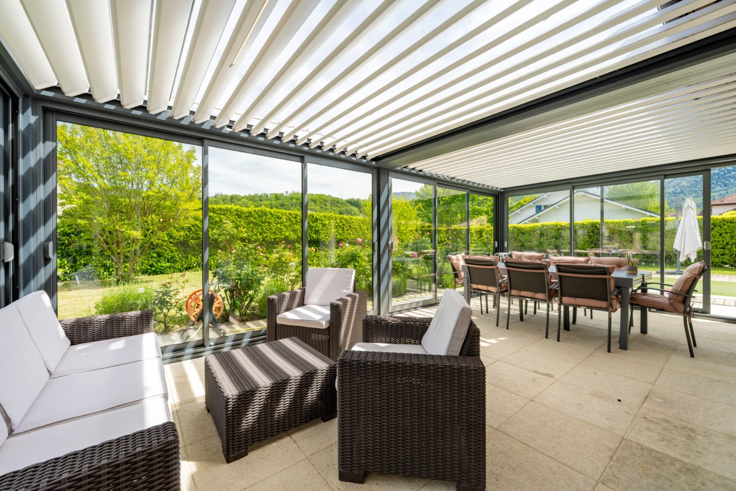 Maison individuelle avec piscine et jardin à Doussard proche du lac d’Annecy