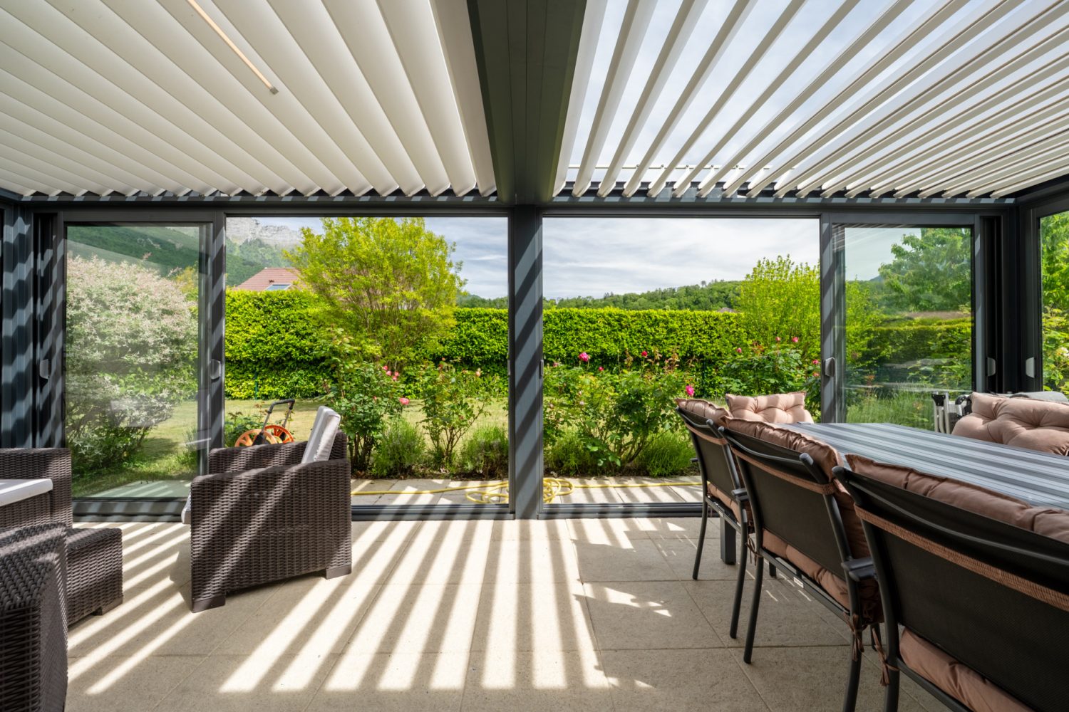 Maison individuelle avec piscine et jardin à Doussard proche du lac d’Annecy
