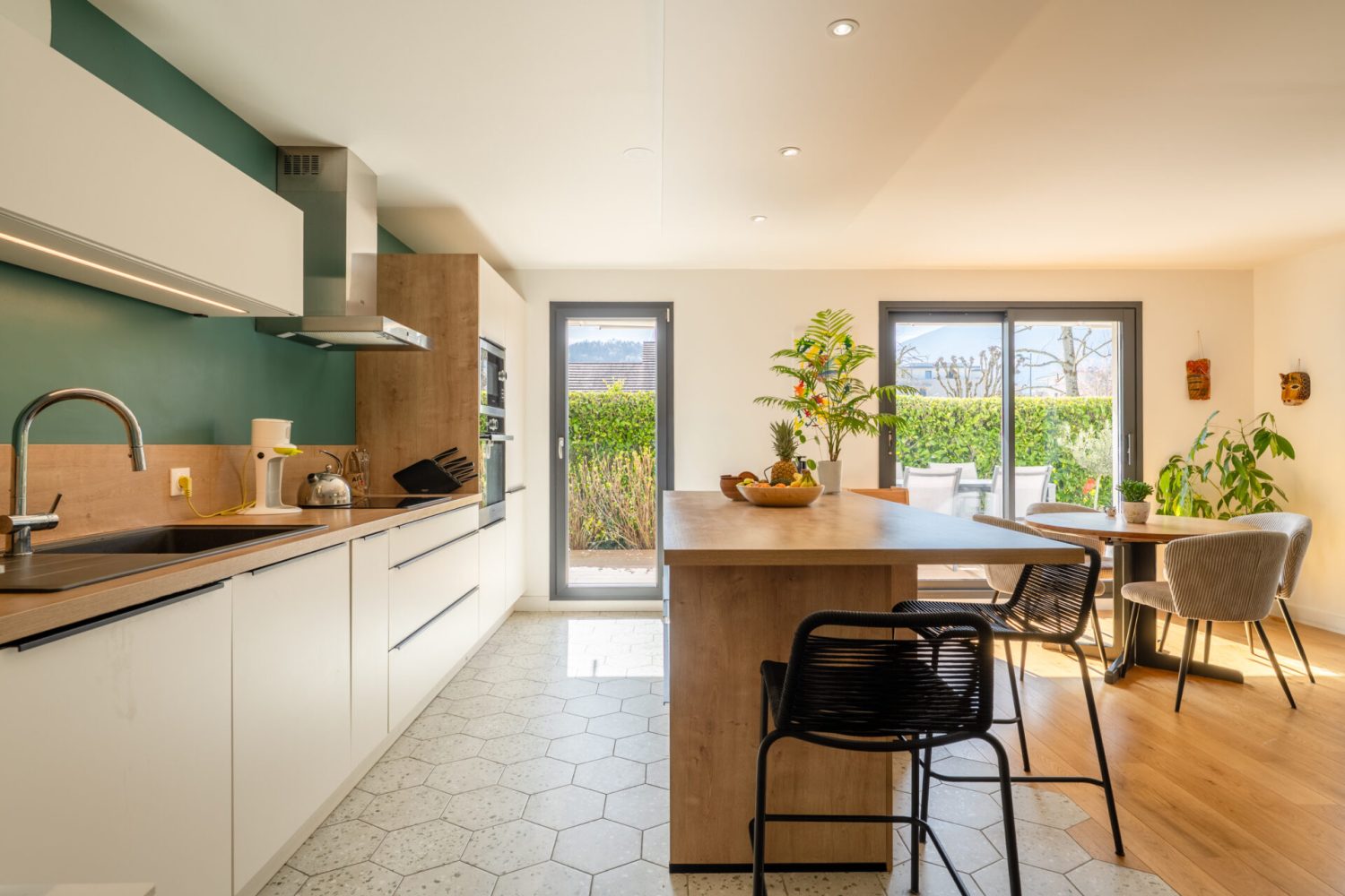 T4 st-jorioz centre ville terrasse jardin garage cave lumineux (3)