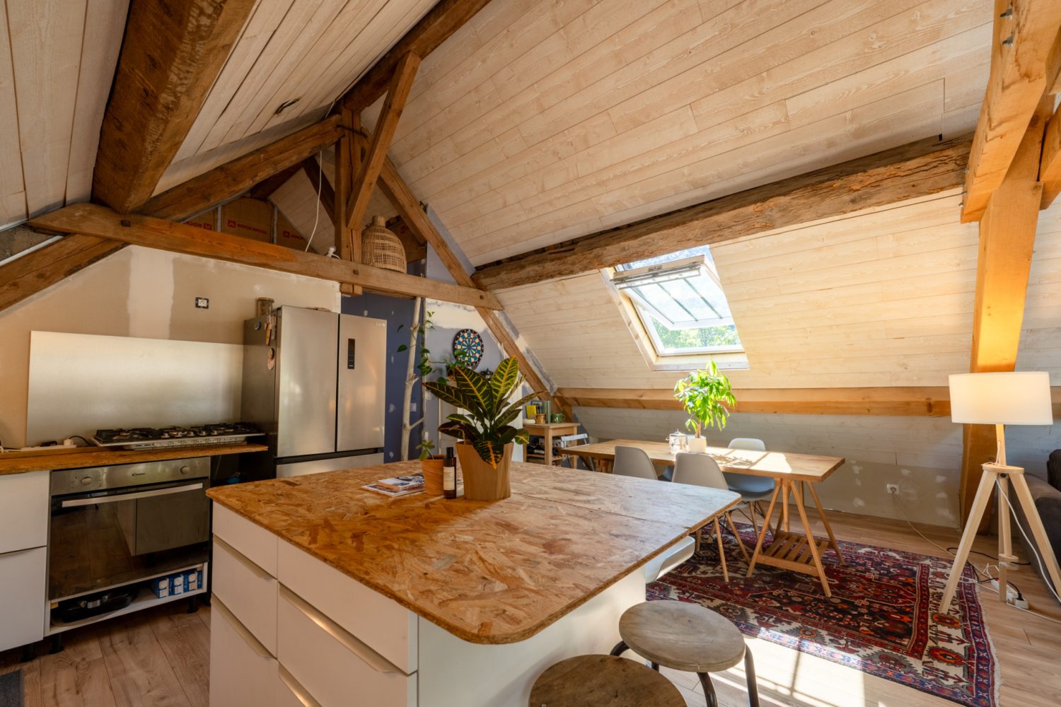 Triplex à vendre à Duingt avec vue sur le lac d'Annecy et grand jardin